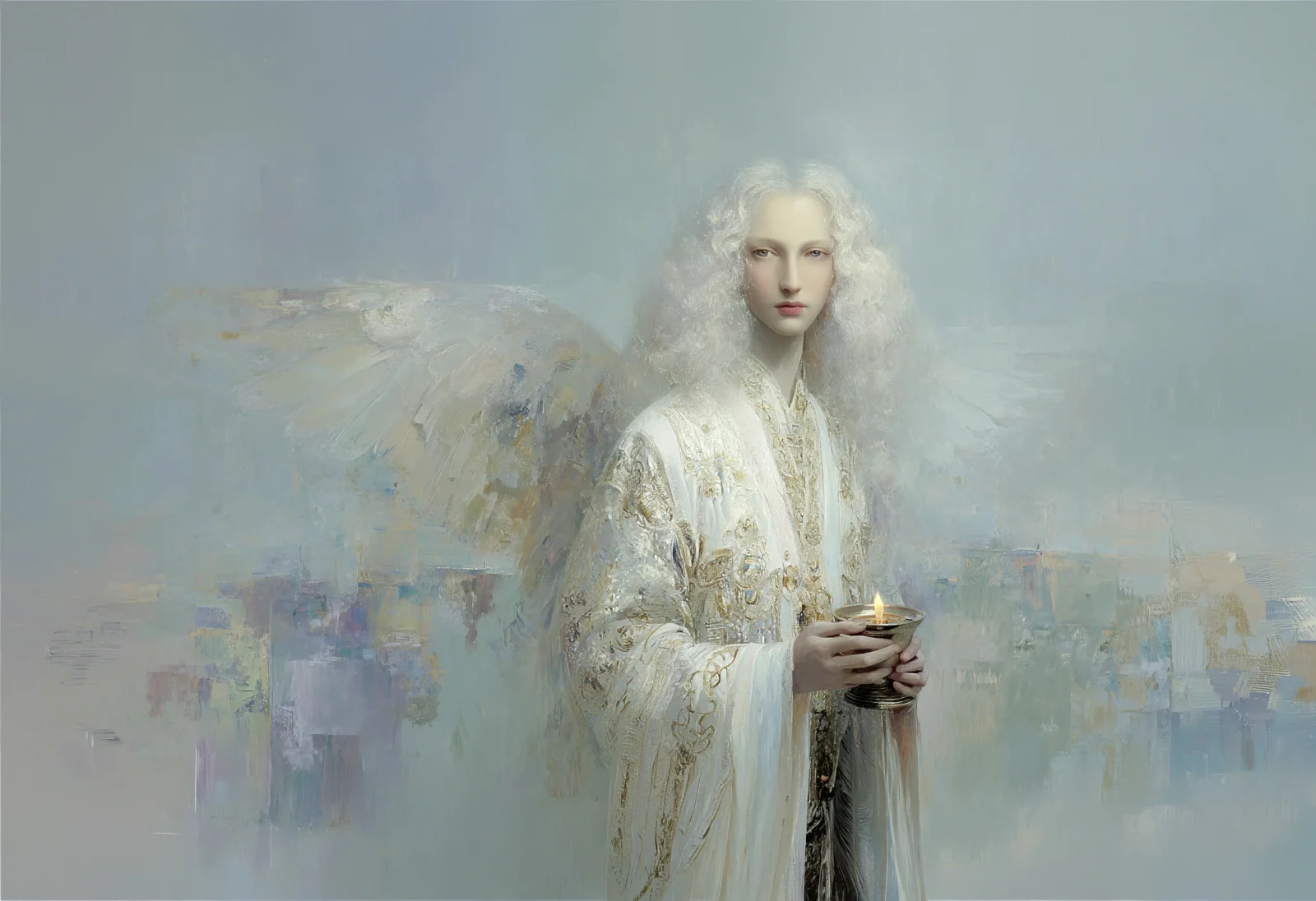 Angel with Candle