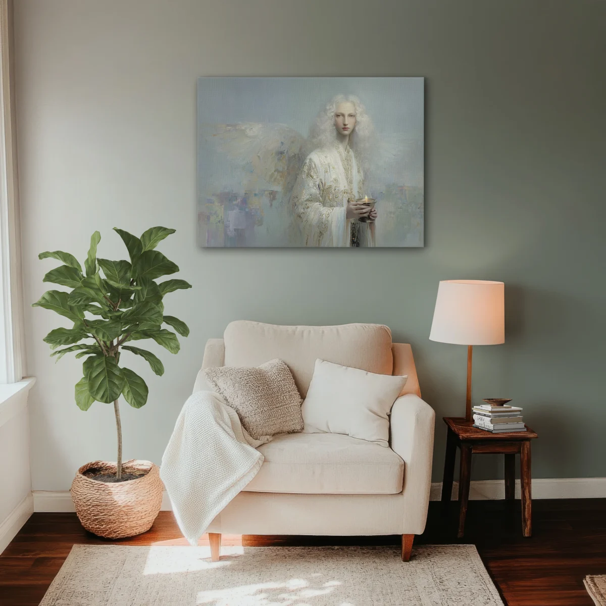Angel with Candle