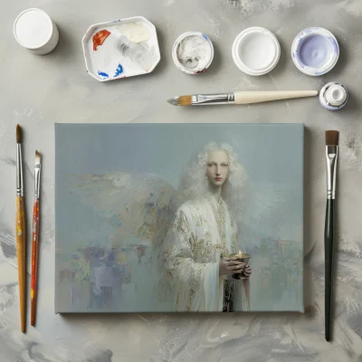 Angel with Candle
