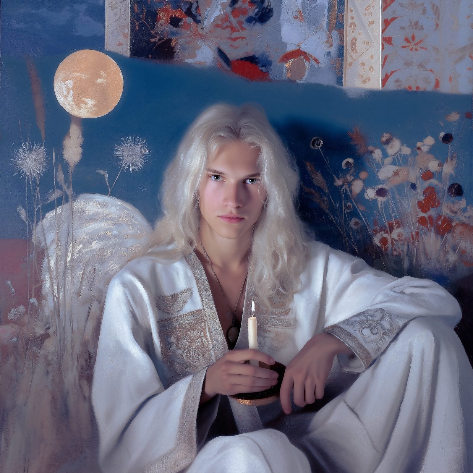 Angel with Candle II