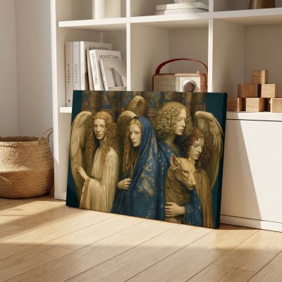 Angels with Lion