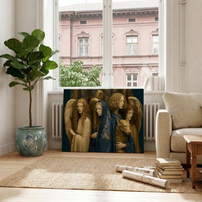 Angels with Lion