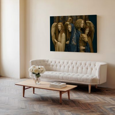 Angels with Lion
