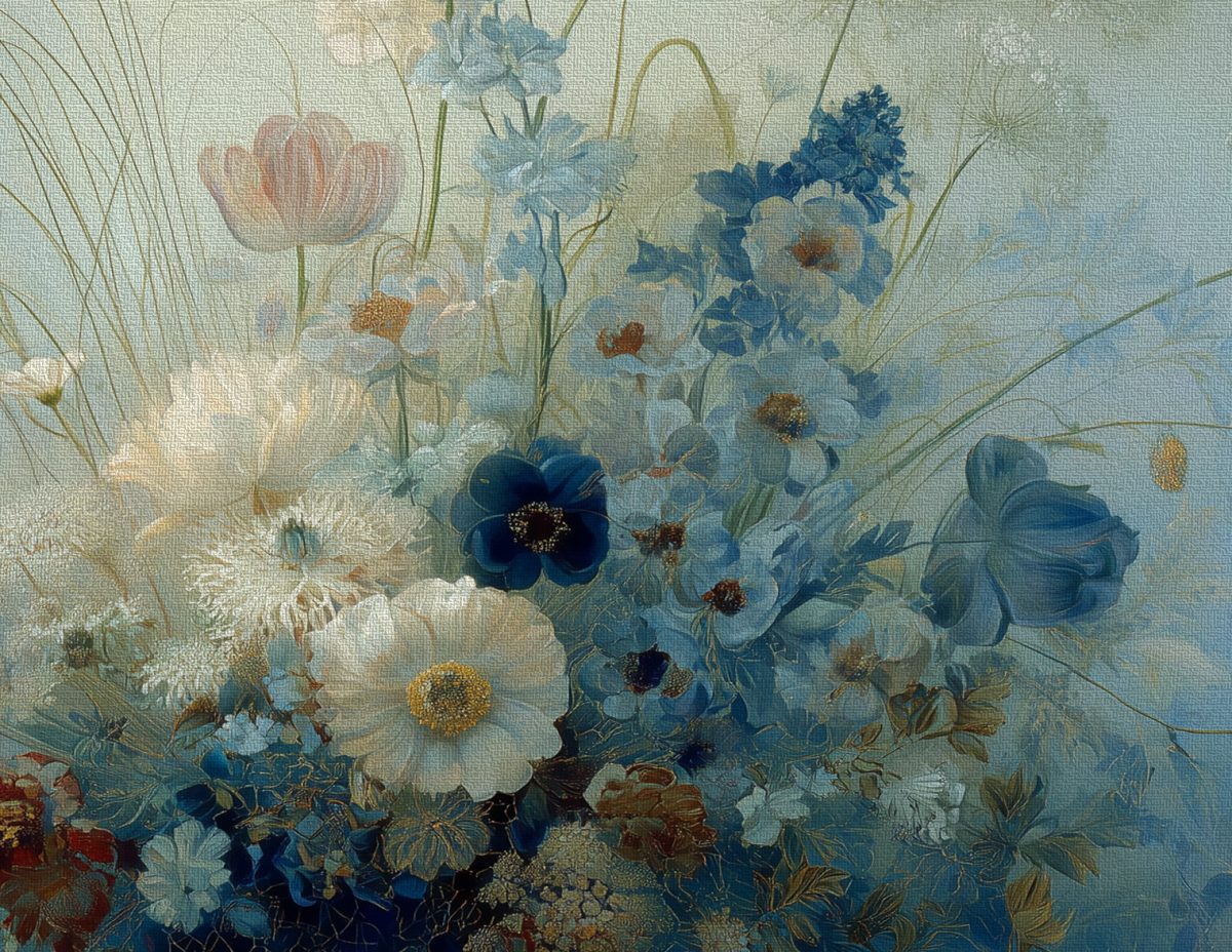 Blue Hour Bouquet