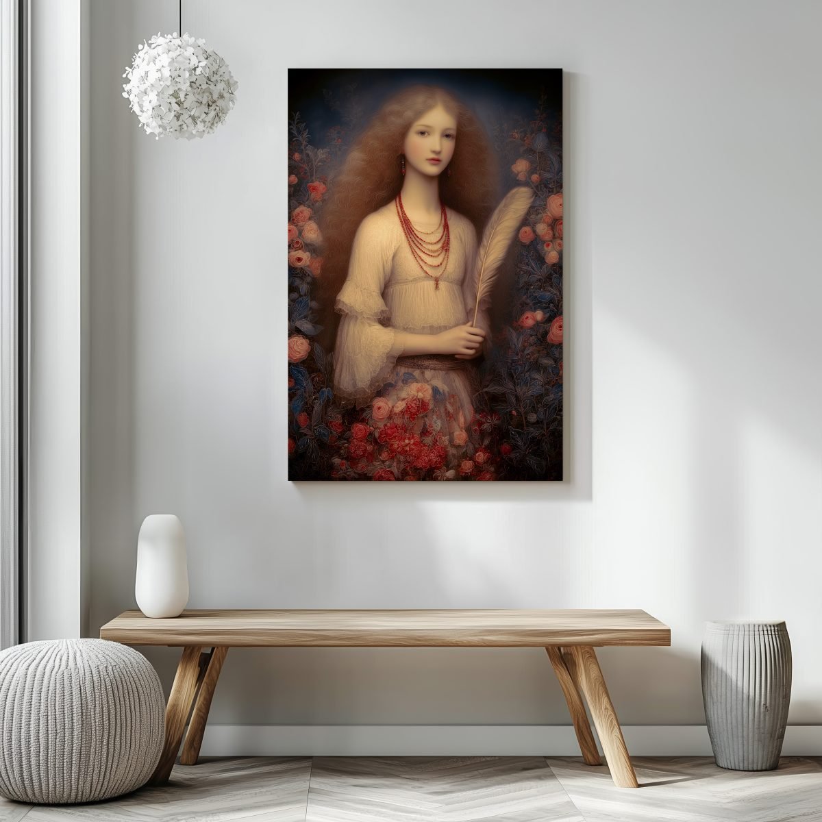 Girl with a Quill