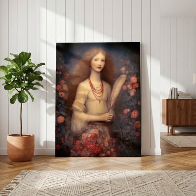 Girl with a Quill