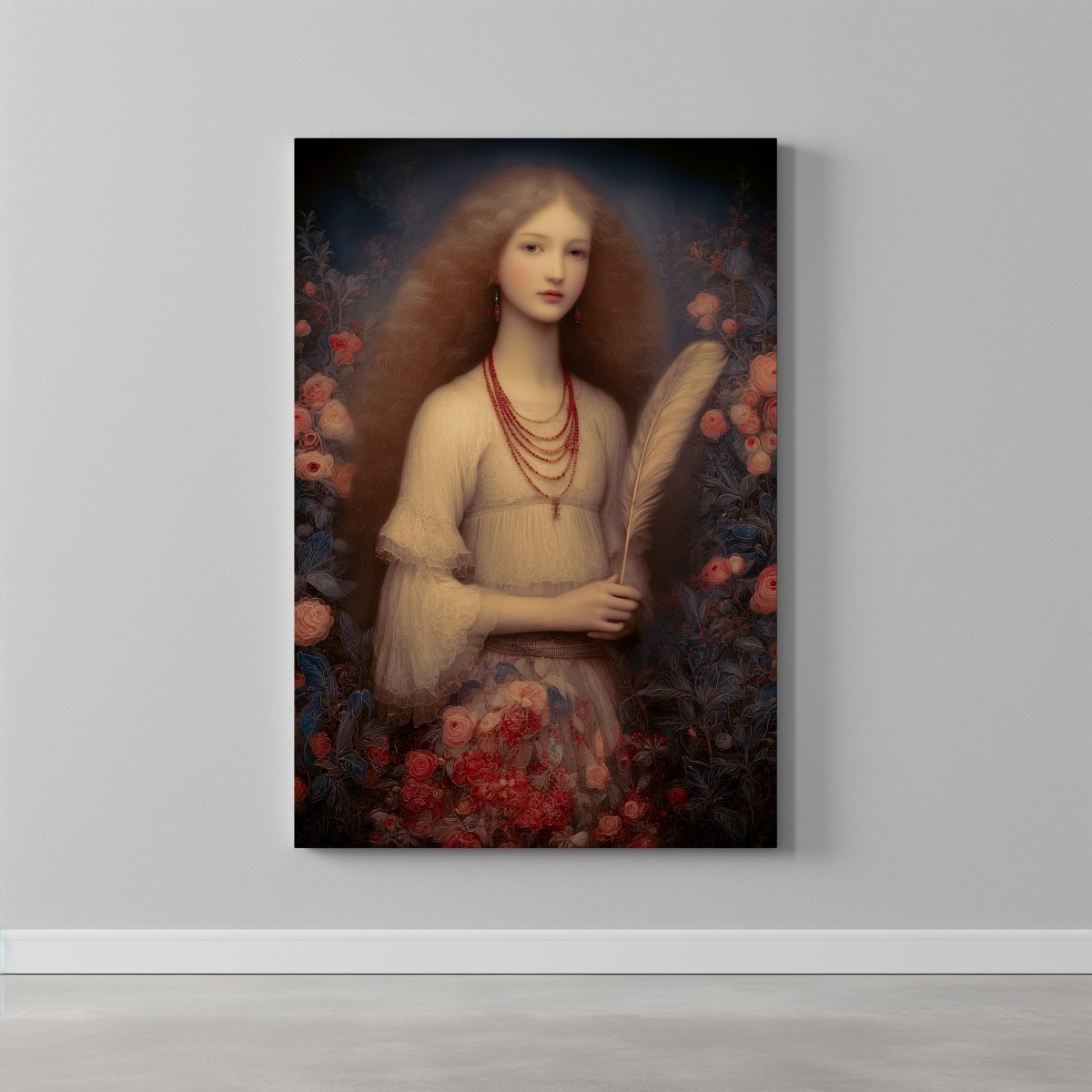 Girl with a Quill