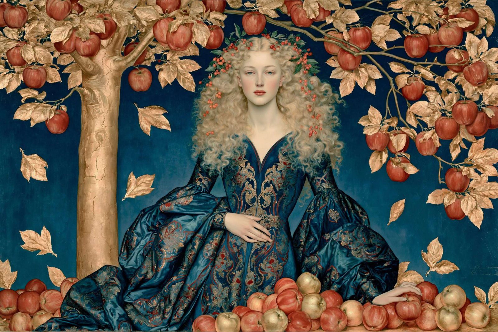 Woman with Apples