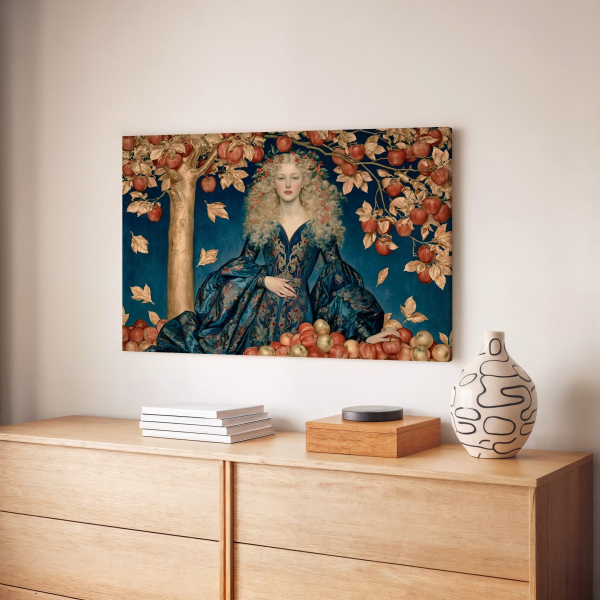 Woman with Apples