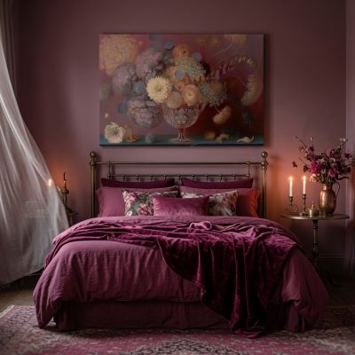 c&a_floral-01_hr_3x2_mauve_canopy_bedroom_mu Quiet Abundance