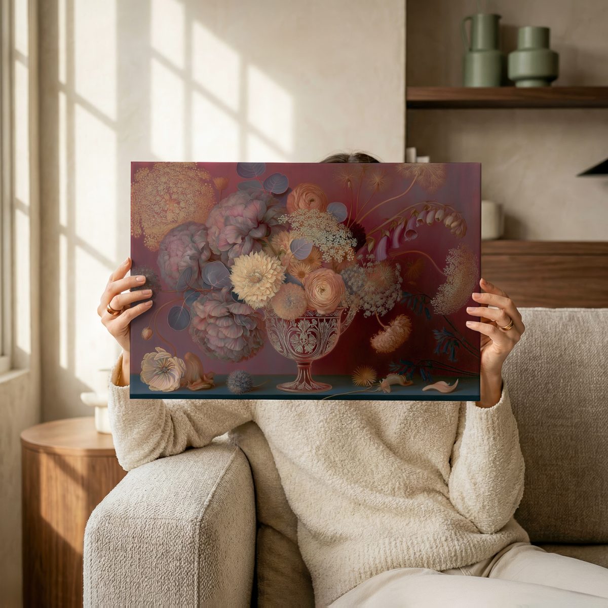 c&a_floral-01_hr_3x2_neutral_model_mu Quiet Abundance