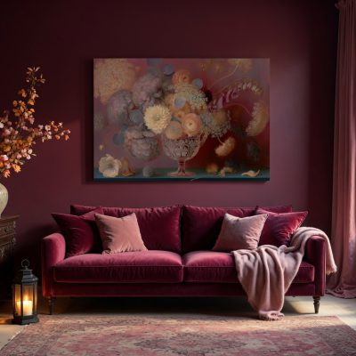c&a_floral-01_hr_3x2_plum_livingroom_mu Quiet Abundance