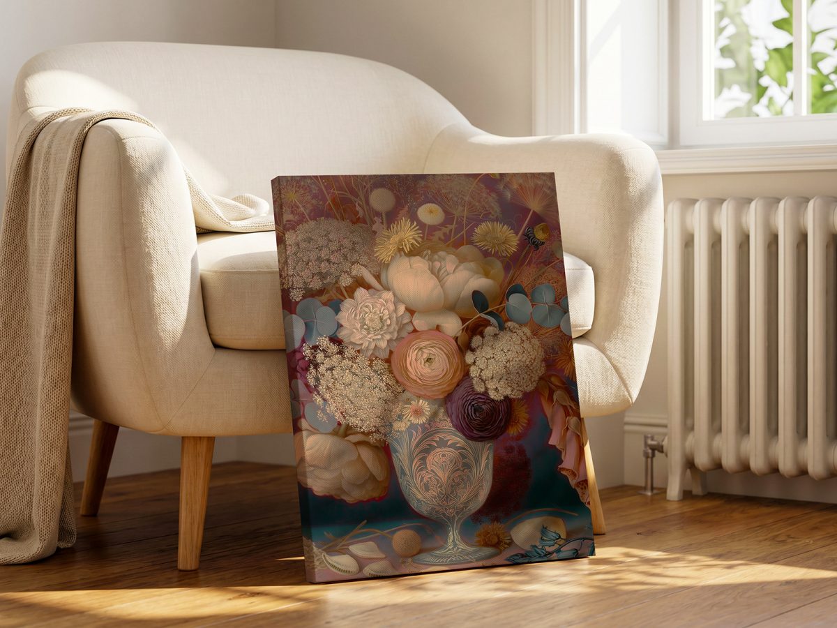 c&a_vr_floral-02_vr_3x4_neutral_floor_mu A Bouquet of Wishes