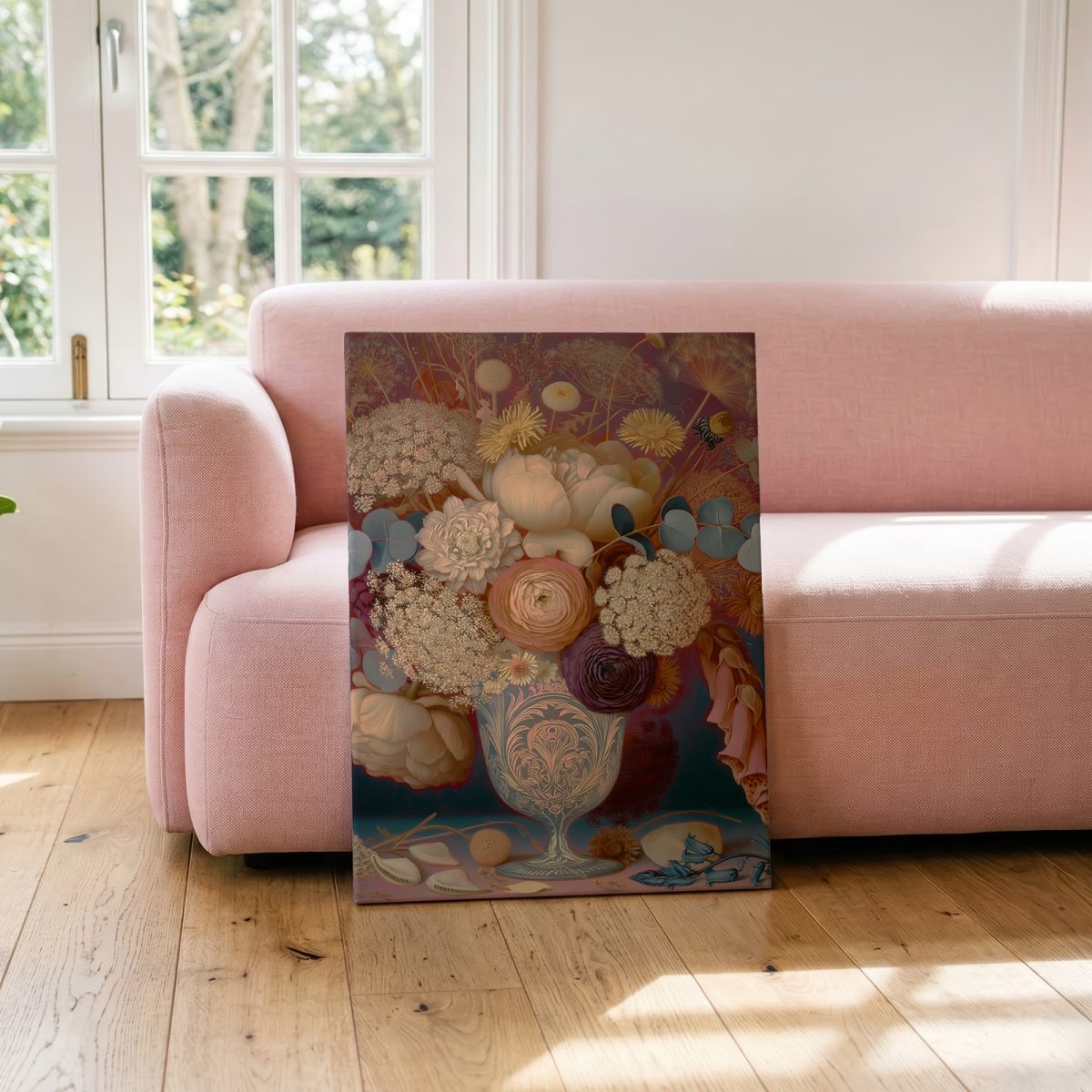 c&a_vr_floral-02_vr_3x4_warm_sofa_5_mu A Bouquet of Wishes