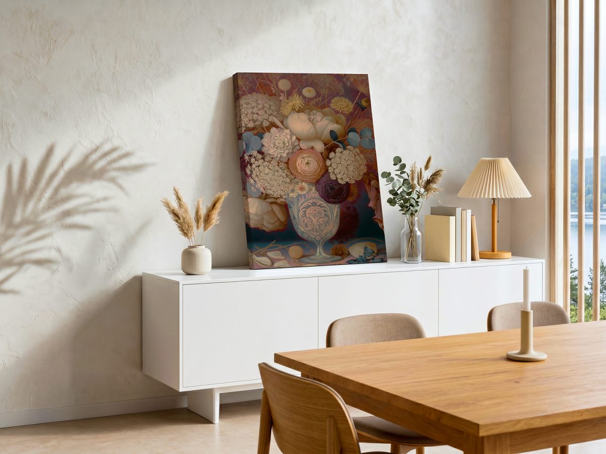 c&a_vr_floral-02_vr_5x7_neutral_sideboard_mu A Bouquet of Wishes
