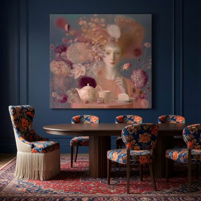 high-tea-in-bloom_navy walls_mu High Tea in Bloom