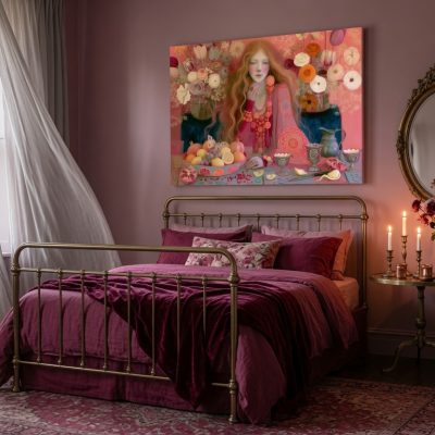 magenta morning_mauve bedroom_mu Magenta Morning